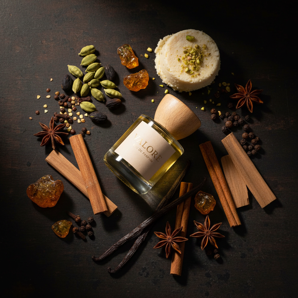 Tom Ford Noir Extreme flat lay