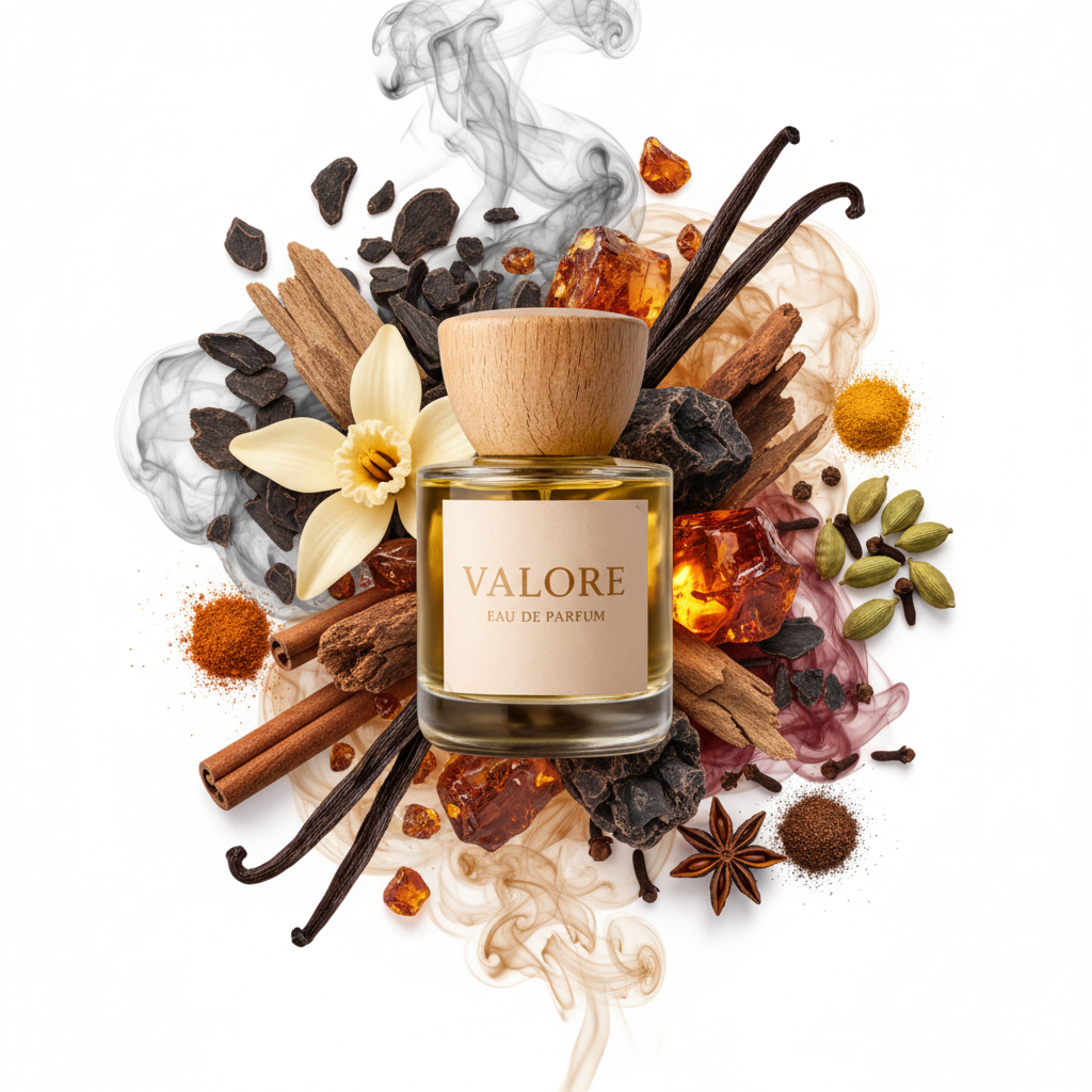 VALORE Khomra - Oud, Vanilla and Smoky Woods Deep Scent