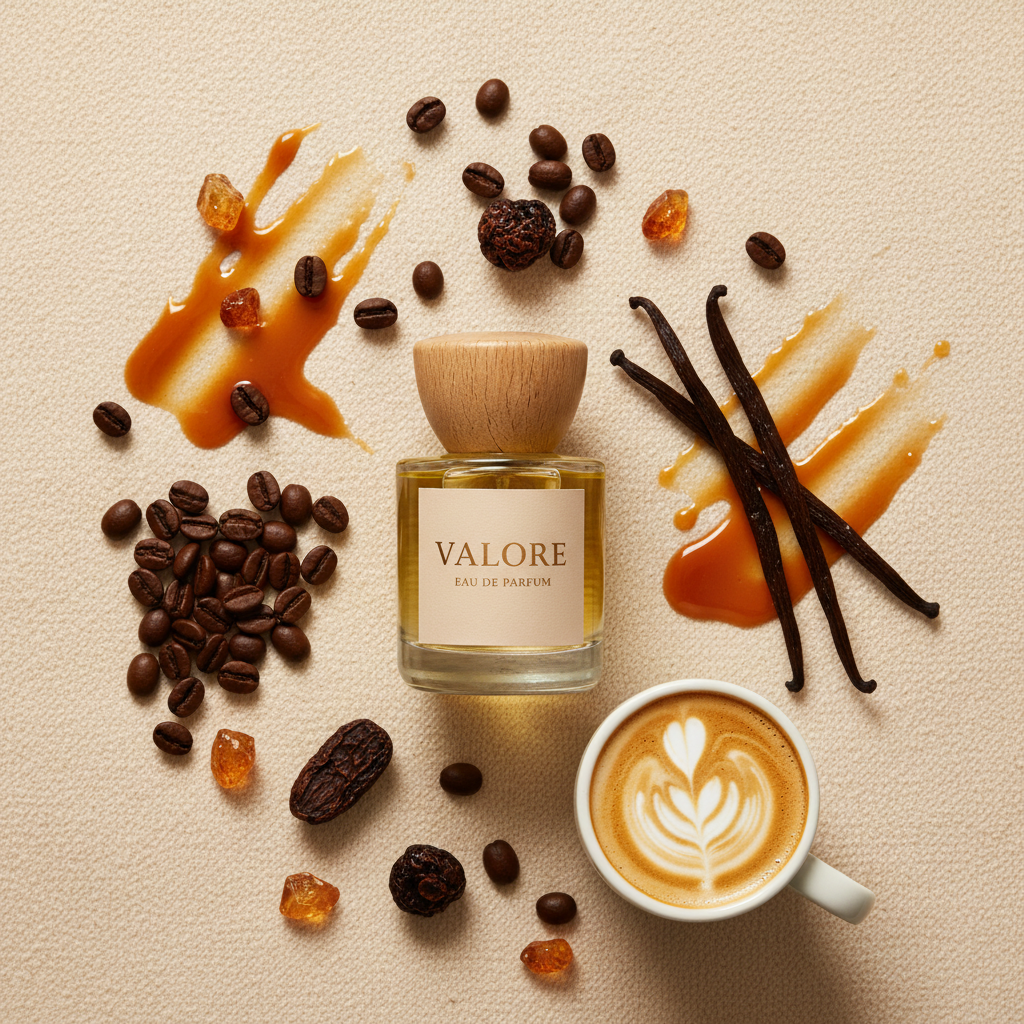 Binaco Latte flat lay